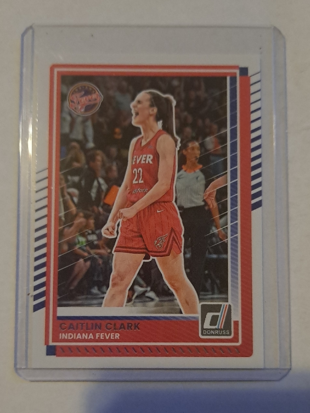 Donruss Caitlin Clark Indiana Fever Trading Card - Red